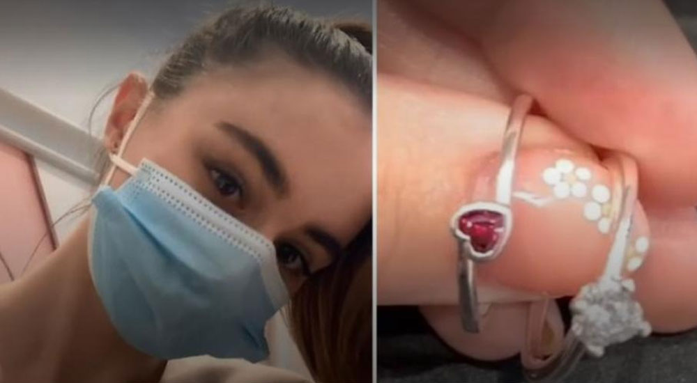 Hombre compró anillo de matrimonio para su novia y amante y fue delatado en un video