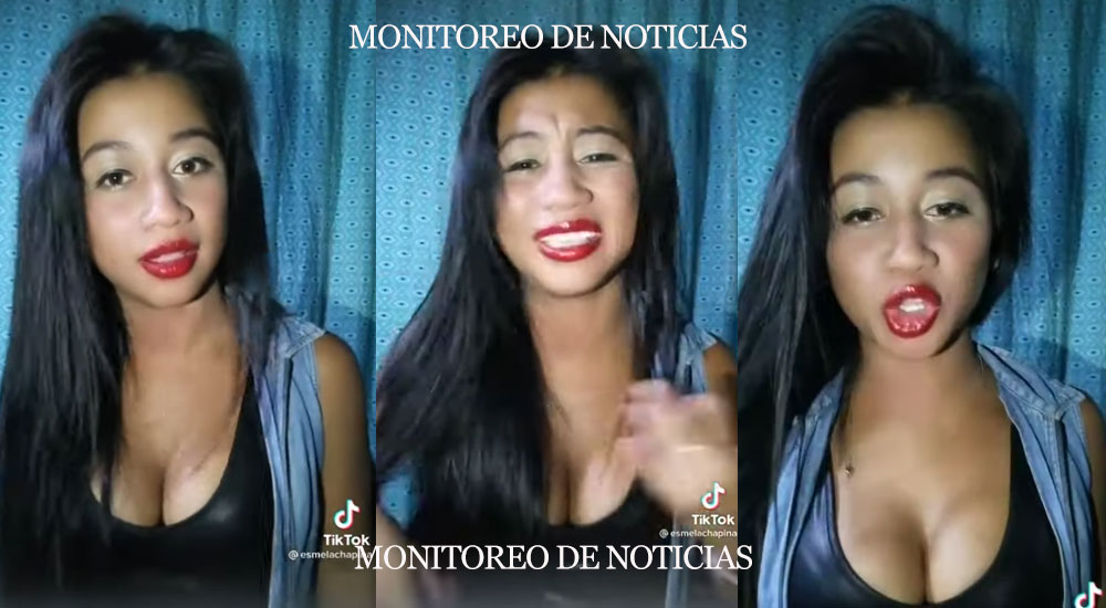 VIDEO: Esme la Chapina arremete en contra de las personas que denuncian sus videos
