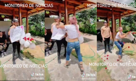 Hombre le propone matrimonio a su novia y ella lo rechazó (Video)