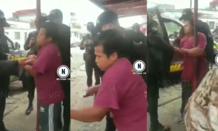 Agentes de PNC son acusados de pedir mordida a vendedor de carne y lo capturan porque no les da (Video)