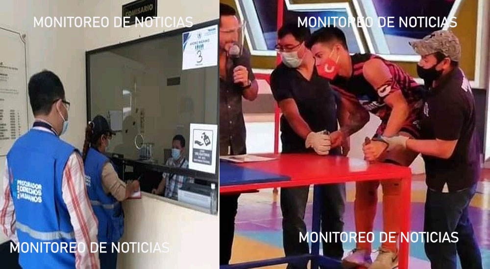 PDH se acerca a las instalaciones de “COMBATE” para cancelar el programa