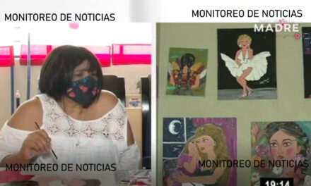 La triste historia de Lorena que tiene cáncer y vende pinturas para sobrevivir (Video)