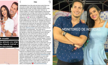 Michela Pincay da fe y legalidad de quién es Eduardo Andrade, su compañero de años