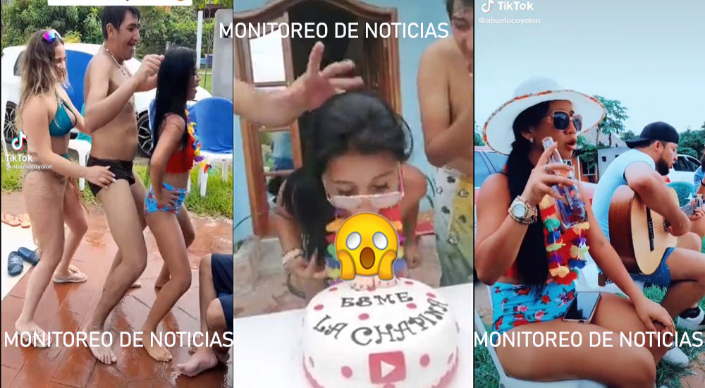 Así de alegre celebro “Esme La Chapina” su Cumpleaños (Videos)