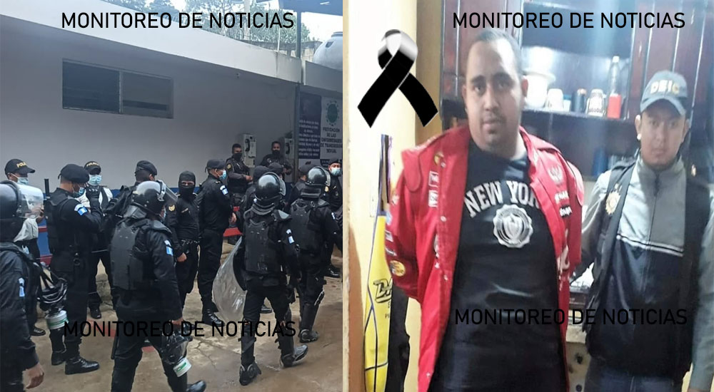 Disparos en el interior del Centro preventivo de la zona 18 deja un Narcotraficante Fallecido