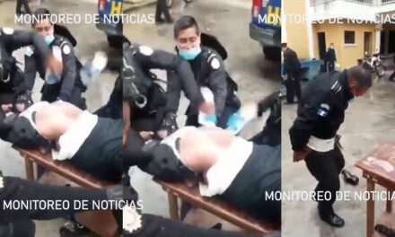 Agente de Policía es golpeado por no cumplir las reglas (Video)