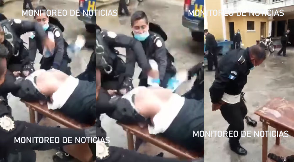 Agente de Policía es golpeado por no cumplir las reglas (Video)