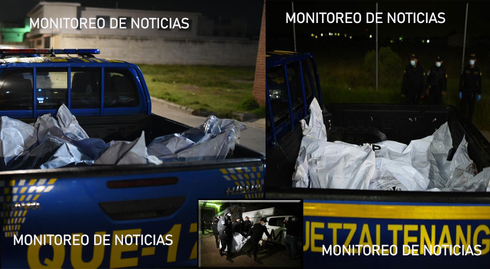 INACIF Da a conocer los nombres de los reos masacrados en cárcel de Cantel Quetzaltenango