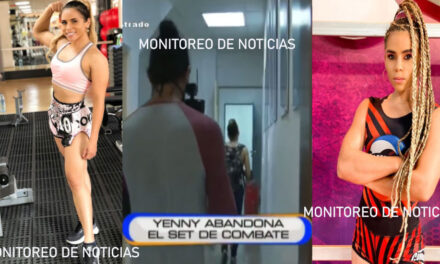 VIDEO: Yenny Pataky abandona las instalaciones de Combate Guatemala ¿Será que volverá?