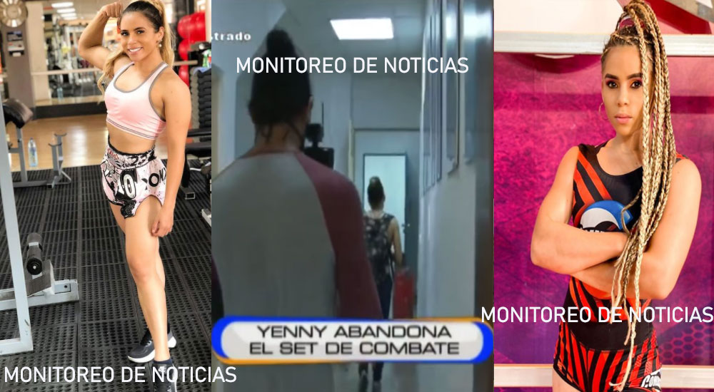 VIDEO: Yenny Pataky abandona las instalaciones de Combate Guatemala ¿Será que volverá?