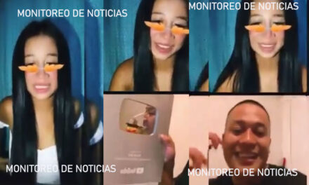 Esme la Chapina hace un vídeo llamada con su cantante favorito (Video)