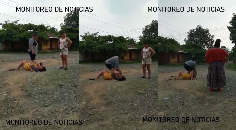 IZABAL: Dos mujeres se dan a golpes por el amor de un hombre (Video)