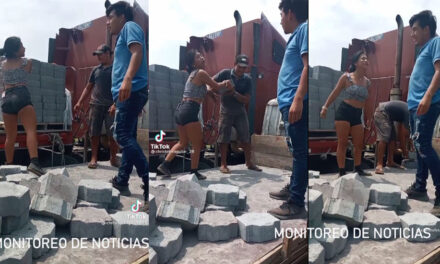 Esme la Chapina trabaja de ayudante de Albañil por la situación económica en Guatemala (Video)