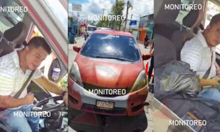 Vecinos organizados logran copar a Taxista pirata que asaltó a comerciante (Video)