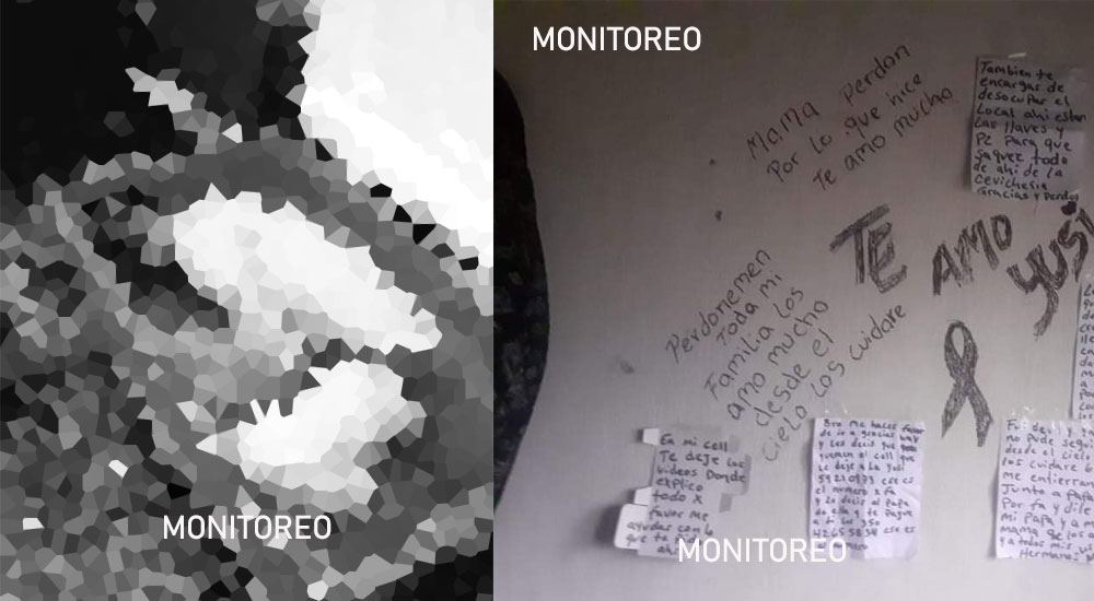 Hombre se priva de su existencia porque su novia lo dejó y le deja una carta a su madre