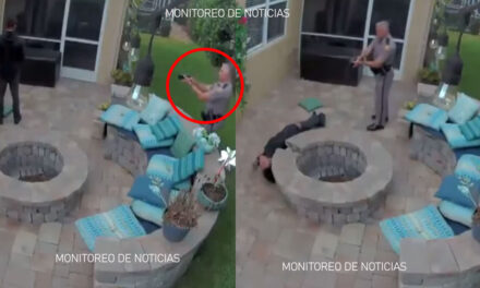 Joven pretendía entrar a la casa de su novia y policía lo electrocuta con pistola Taser (Video)