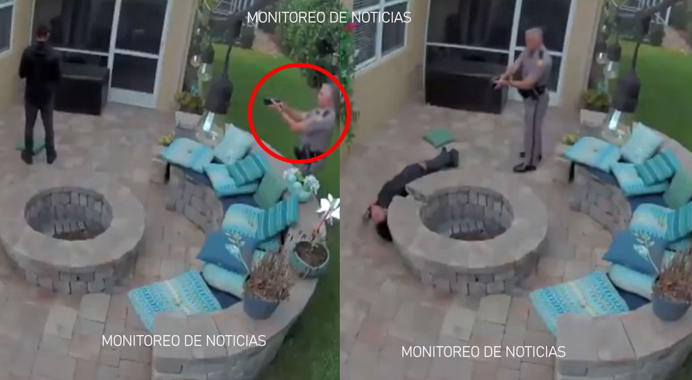 Joven pretendía entrar a la casa de su novia y policía lo electrocuta con pistola Taser (Video)