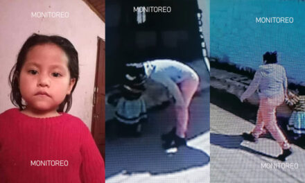 Cámaras captaron el momento cuando una niña de 4 años es raptada en San Marcos