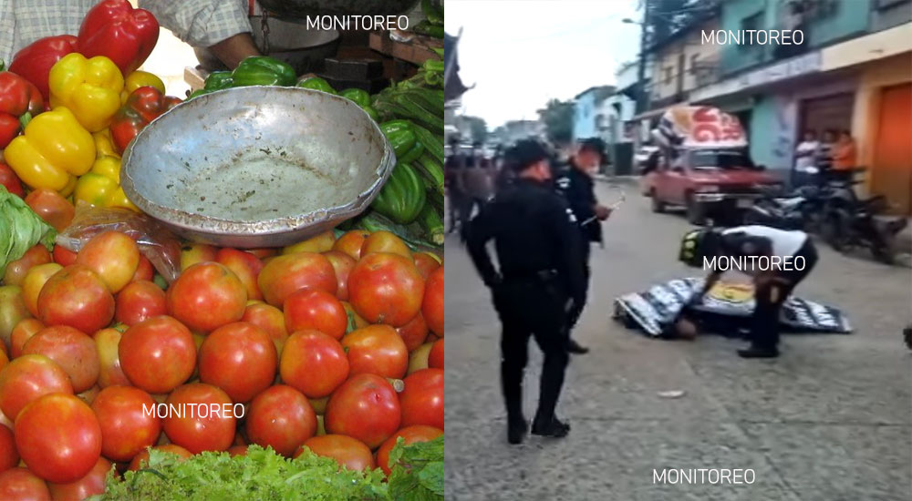 Extorsionistas asesinan a vendedor de verduras por no pagar cuota (Video)