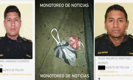 JALAPA: Dos agentes de la PNC son capturados tras robar en una agencia Bancaria