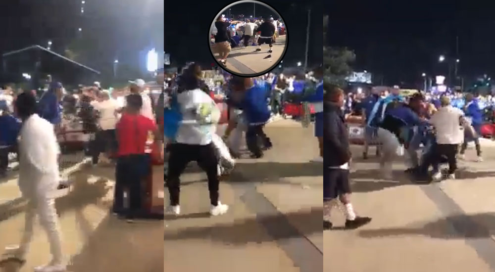 Aficionados de Guatemala y El Salvador se fueron a los golpes luego de que finalizara el partido (Video)