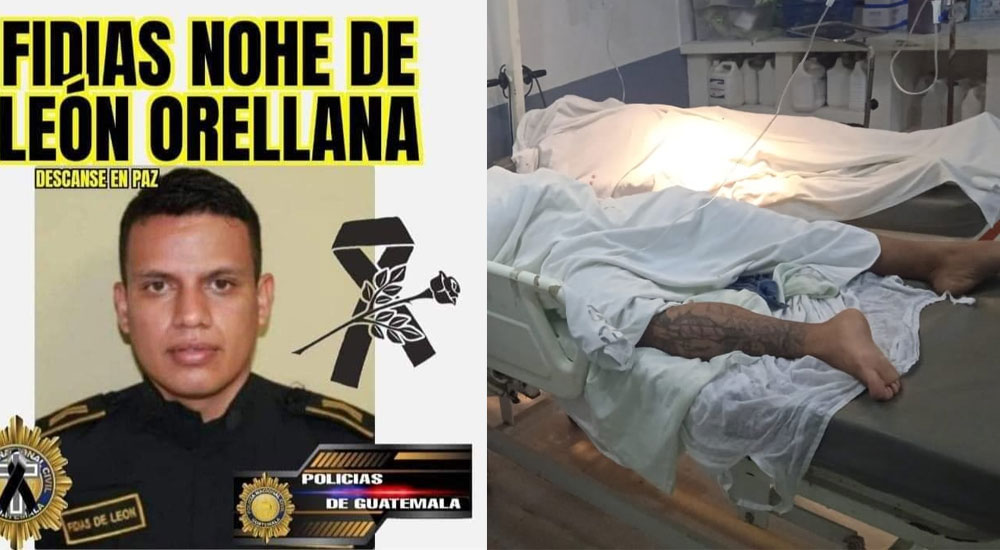 Extorsionista y agente de la PNC fallecieron al enfrentarse a balazos en Izabal
