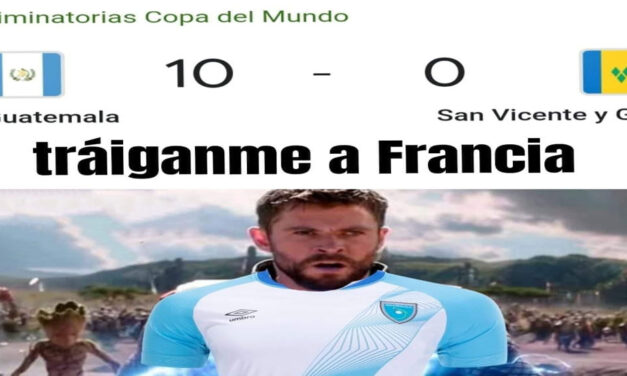 Le hacen memes a la Selección de Guatemala luego de ganar 10 a 0
