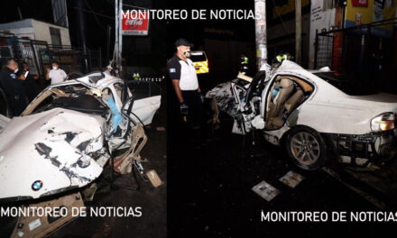 MIXCO: Fatal accidente quedó grabado por cámaras de seguridad (Video)
