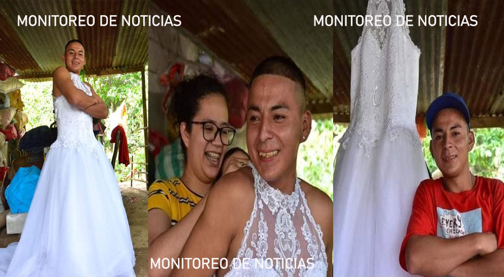 La verdadera historia de Edilson, el joven que se vistió de novia en la zona 5