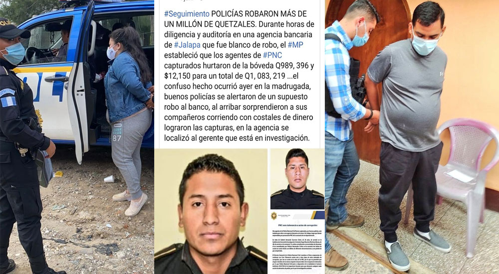 JALAPA: Trabajadores del Banco involucrados en robo millonario