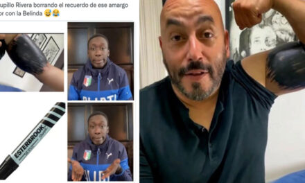 Le hacen memes a Lupillo Rivera tras borrarse el rostro de Belinda