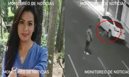 Momento exacto en que un hombre atropelló a su novia y amiga (Video)