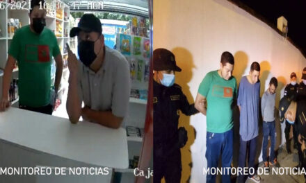 PNC captura a los dos asaltantes que fueron videograbados en Lourdes zona 16