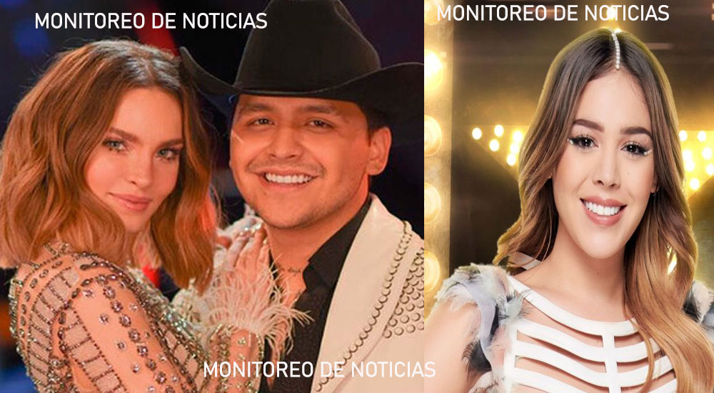Un comentario de Chistian Nodal podría despertar rivalidad entre Danna Paola y Belinda