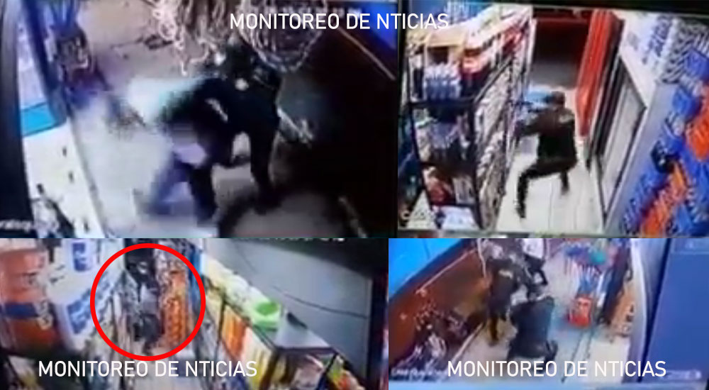 Agentes de PNC evitan asalto en una tienda de la zona 16 capitalina (Video)