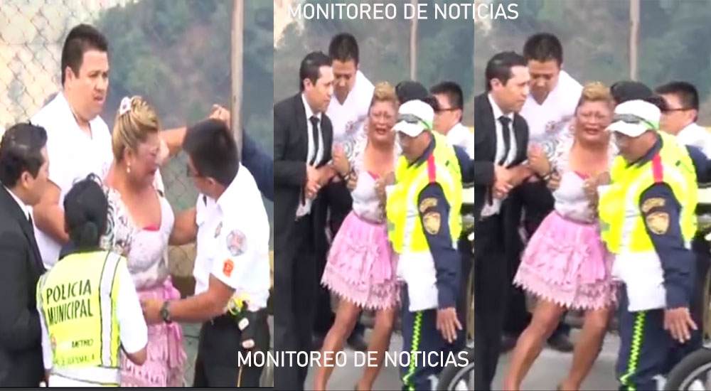 Revelan video donde la Pirulina intentó lanzarse del puente el Incienso hace unos años (Video)