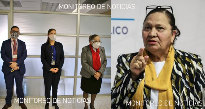 Consuelo Porras presenta a Carla Valenzuela; la nueva jefa de la FECI