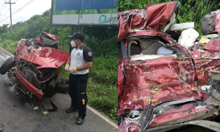Pareja muere en fatal accidente en el kilómetro 63 de la Ruta a Escuintla