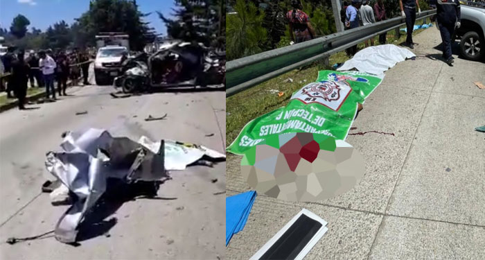 Cinco fallecidos deja fatal accidente en la Ruta Interamericana; entre ellos 2 niñas (Video)
