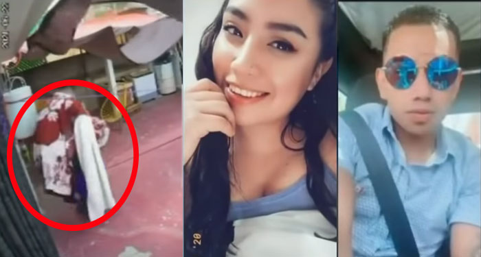 Compañeros de trabajo asesinan a una joven y la cargan en sábanas (Video)