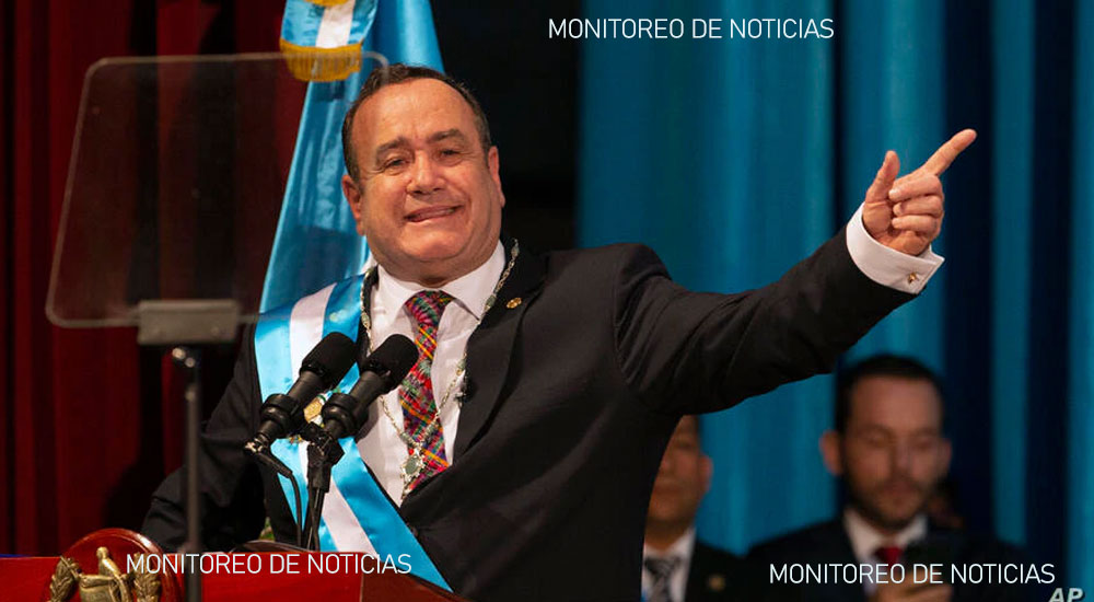 Giammattei entre los presidentes peores evaluados, según encuesta a nivel Latinoamérica