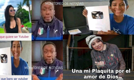 Le hacen memes a Esme La Chapina luego de que Isaac Pérez recibe Placa de YouTube