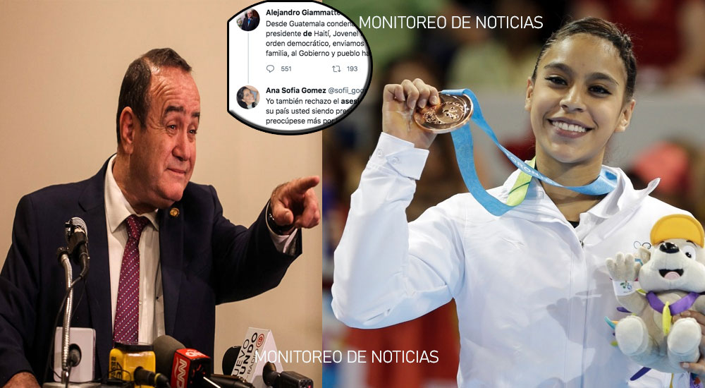Ana Sofía Gómez arremete en contra del presidente Alejandro Giammattei