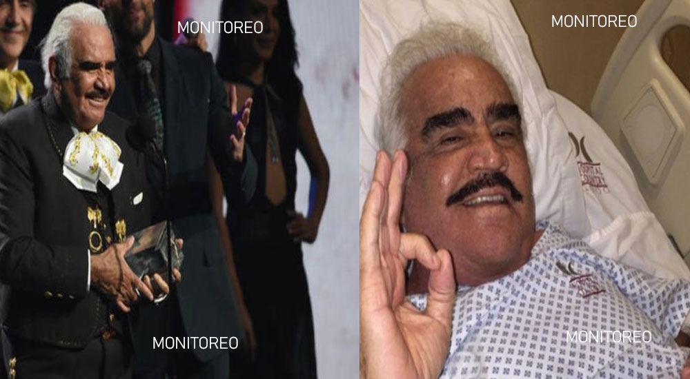 Con quebrantos de salud Vicente Fernández es hospitalizado de emergencia