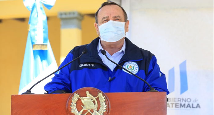 “No voy a cerrar el País” Giammattei anuncia cadena nacional para mañana (Video)
