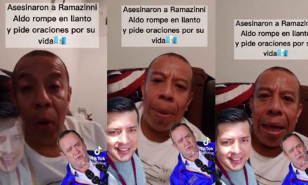 Aldo Dávila suelta el llanto y teme ser asesinado como Frank Ramazzini (Video)