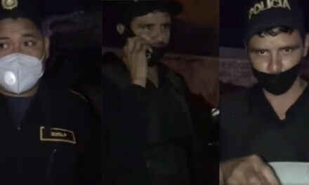 Agentes de la PNC detienen a motorista y le exigen Q850 para no consignarlo (Video)