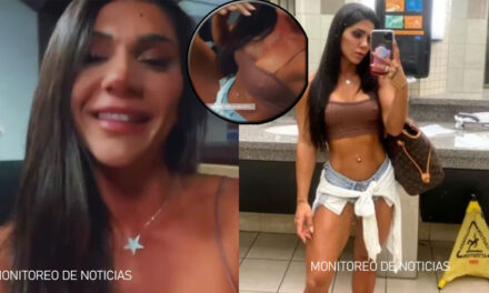 “Iba con poca ropa” impiden tomar vuelo a modelo debido a que iba en short (Video)