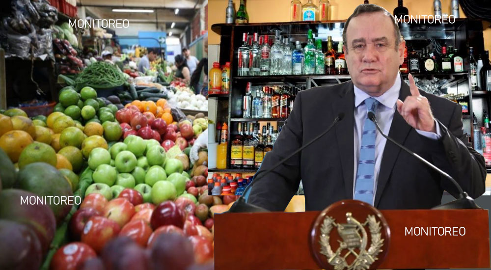 Estado de Prevención: Estas son las prohibiciones establecidas por Giammattei