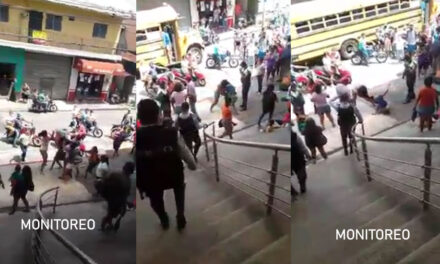 ESCUINTLA: Dos mujeres se van a los golpes por el amor de un hombre (Video)